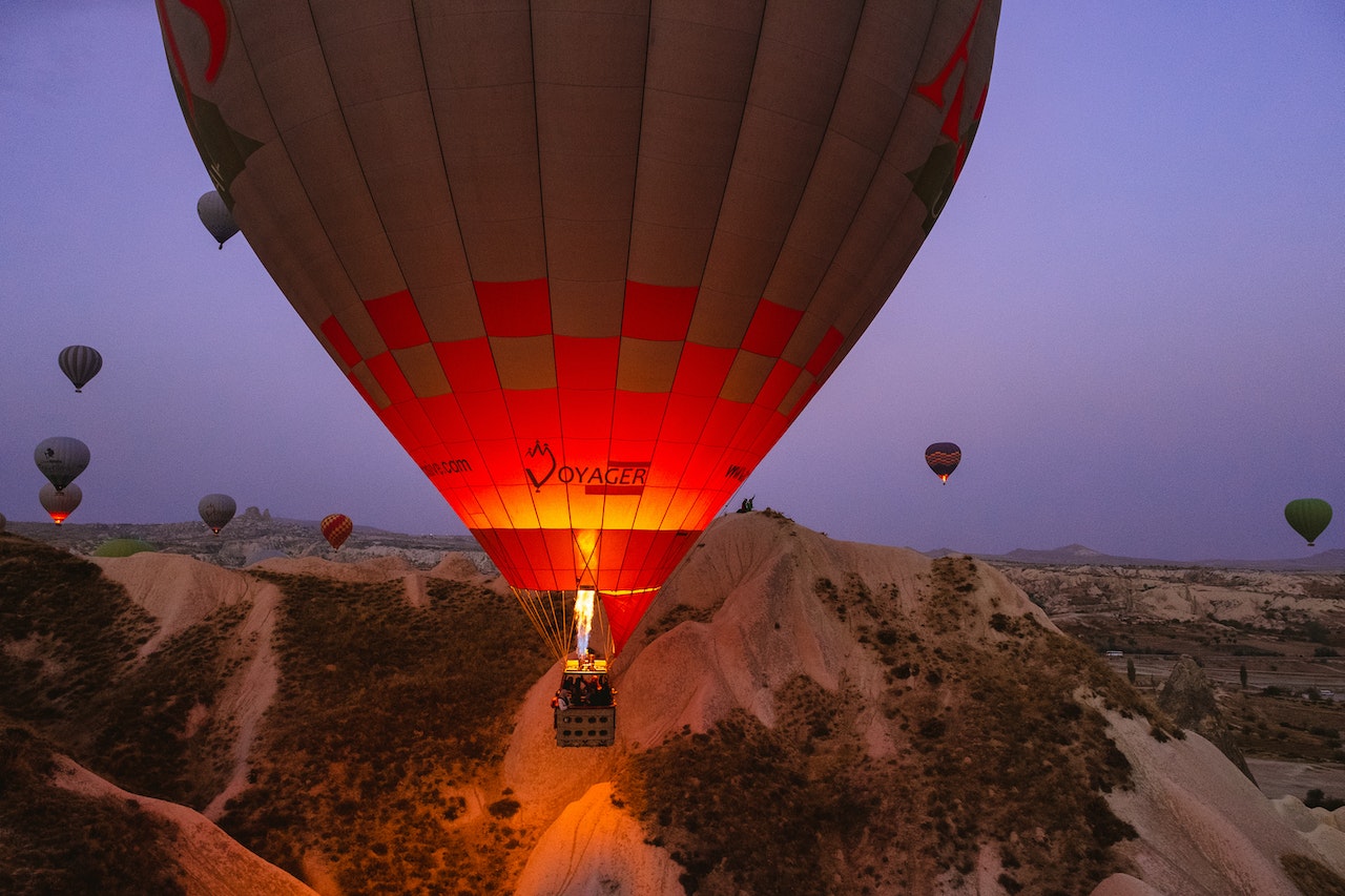 wisata turki balon udara